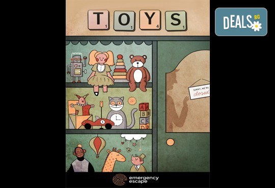 Ескейп стая „Историята на играчките“ от 2 до 6 играча в Emergency Escape - Снимка 1