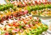 Сет Вашето Парти! 420 бр. сладки и солени коктейлни хапки в 14 плата, аранжирани за директно сервиране от Деличи кетъринг - thumb 2
