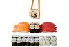 Суши сет Сайонара със 70 броя хапки със сьомга, скариди, такуан, манго, авокадо от Sushi King - thumb 2