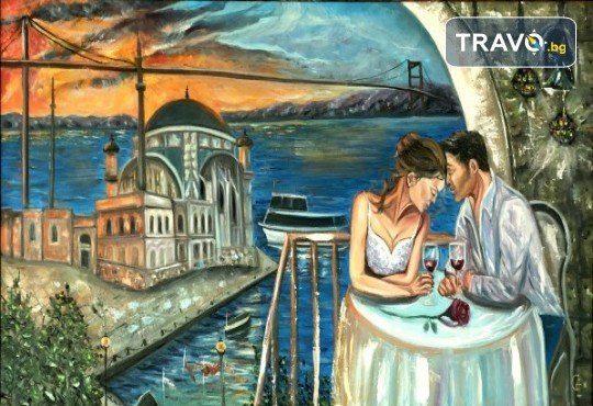 Романтика в Истанбул за Свети Валентин! 2 нощувки със закуски, транспорт, посещение на Одрин и водач от туроператор Поход - Снимка 1