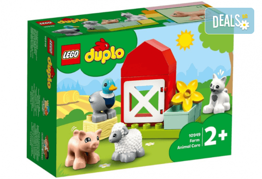 LEGO DUPLO Грижи за животните във фермата 10949 - Снимка 1