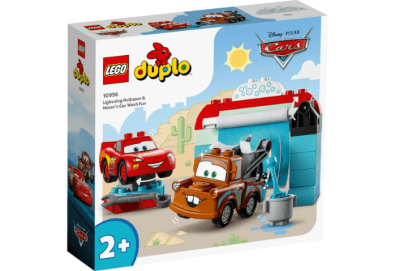 LEGO DUPLO Забавления на автомивката със Светкавицата Маккуин и Матю 10996 - Снимка