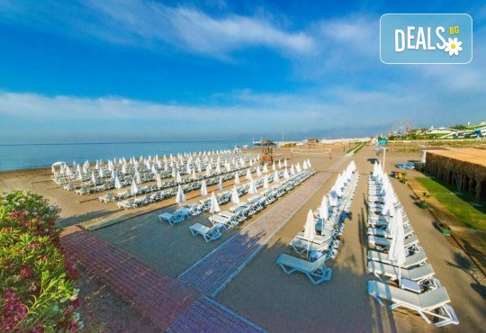 All Inclusive в Grand Park Lara 4*, Лара, Анталия! 7 нощувки, басейни, водни пързалки, собствен плаж и транспорт от Belprego Travel - Снимка 3
