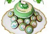 Сладък парти пакет за бебешка погача! Декорирани меденки и мъфини и 12, 16, 20 или 25 парчета торта от Сладкарница Джорджо Джани - thumb 4