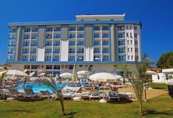 ALL INCLUSIVЕ морска ваканция в My Aegean Star Hotel 4*, Кушадасъ! Басейн, водни пързалки, сауна, анимация, мини клуб, транспорт и безплатно за дете до 11.99 г. от Belprego Travel - Снимка