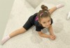 Художествена гимнастика за най-малките! Месечен абонамент от 8 тренировки за момиченца на възраст между 3 и 8 години от Клуб по художествена гимнастика Биляна - thumb1 12