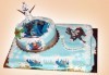 Смърфове, Миньони & Brawl stars! Голяма детска 3D торта 37 ПАРЧЕТА с фигурална ръчно изработена декорация от Сладкарница Джорджо Джани - thumb 19