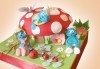 Смърфове, Миньони & Brawl stars! Голяма детска 3D торта 37 ПАРЧЕТА с фигурална ръчно изработена декорация от Сладкарница Джорджо Джани - thumb 16