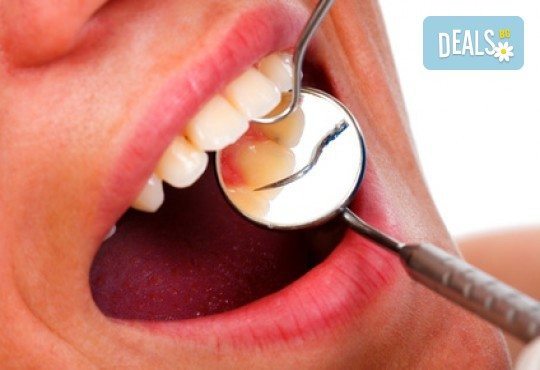 Обстоен стоматологичен преглед, почистване на зъбен камък и плака с ултразвук и полиране в ПримаДент - д-р Анита Ангелова - Снимка 2