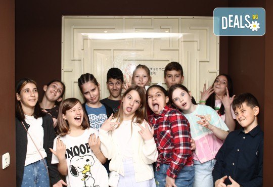 Детски рожден ден с игри в Escape стая за до 20 деца плюс зала за почерпка и снимки от Emergency Escape - Снимка 3