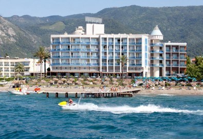 Ultra All Inclusive морска ваканция в хотел Faustina Hotel & Spa 4*, Гюзелчамлъ! 7 нощувки, безплатно за дете до 6.99 г от Голдън Вояджес, със собствен транспорт - Снимка