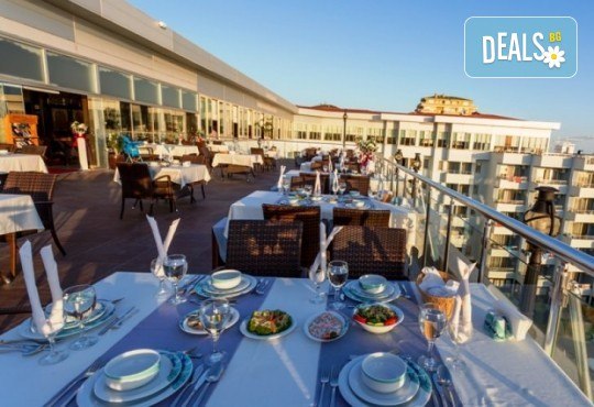 Пет звездна ваканция на морския бряг в Senza Grand Santana Hotel 5*, Алания, Анталия! Ultra all inclusive, СПА център, фитнес, открити и закрит басейни, водни пързалки, дискотека, транспорт, безплатно за дете до 12.99 г. от Belprego - Снимка 3