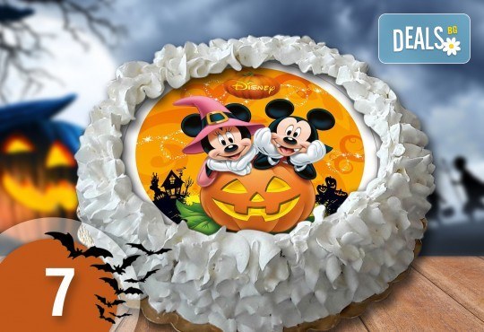 Торта за Halloween или с приказен герой 8, 12, 16, 20, 25 или 30 парчета от Сладкарница Джорджо Джани - Снимка 9