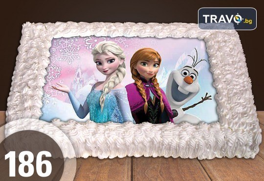 Торта за момичета! Красиви торти със снимкa с герои от любим филм за малки и големи госпожици от Сладкарница Джорджо Джани - Снимка 21