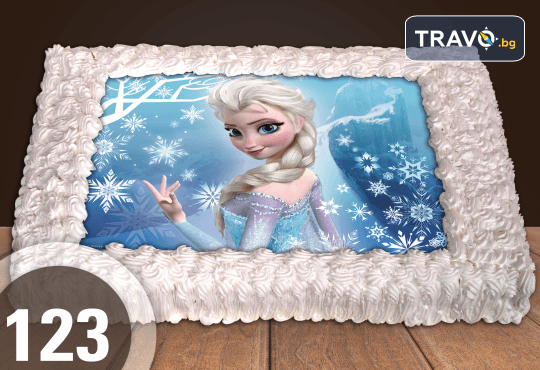 Торта за момичета! Красиви торти със снимкa с герои от любим филм за малки и големи госпожици от Сладкарница Джорджо Джани - Снимка 6