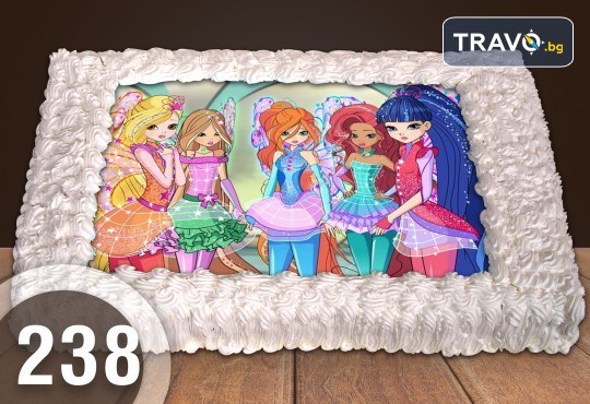 Торта за момичета! Красиви торти със снимкa с герои от любим филм за малки и големи госпожици от Сладкарница Джорджо Джани - Снимка 15