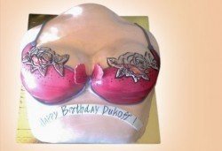 Party time! Еротична торта за моминско или ергенско парти или за специален празник на любим човек от Сладкарница Джорджо Джани - Снимка