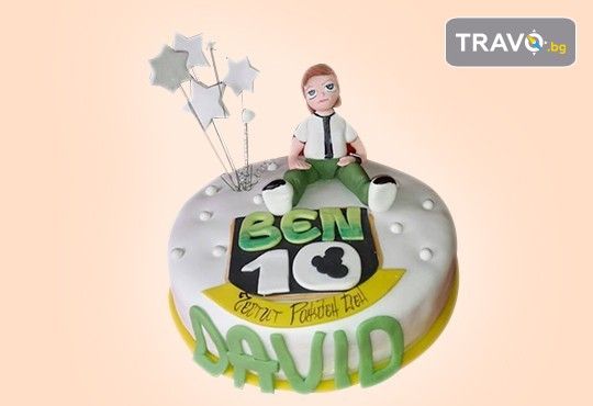 За момчета! Детска 3D торта за момчета с коли и герои от филмчета с ръчно моделирана декорация от Сладкарница Джорджо Джани - Снимка 24