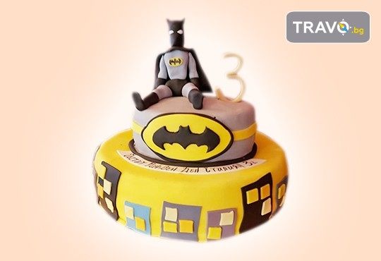 За момчета! Детска 3D торта за момчета с коли и герои от филмчета с ръчно моделирана декорация от Сладкарница Джорджо Джани - Снимка 23