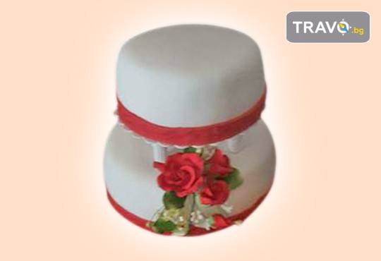 Торта с цветя! Празнична 3D торта с пъстри цветя, дизайн на Сладкарница Джорджо Джани - Снимка 47