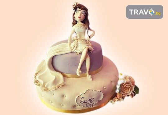 Торта с цветя! Празнична 3D торта с пъстри цветя, дизайн на Сладкарница Джорджо Джани - Снимка 44