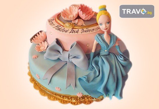За момичета! Красиви 3D торти за момичета с принцеси и приказни феи + ръчно моделирана декорация от Сладкарница Джорджо Джани - Снимка 12