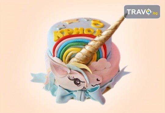 Торта за принцеси! Торти за момичета с 3D дизайн с еднорог или друг приказен герой от сладкарница Джорджо Джани - Снимка 7