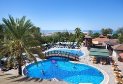 Ранни записвания за морска ваканция в Seher Resort 5*, Сиде, Анталия! 7 нощувки на база All Inclusive, безплатно за дете до 9.99 г. и транспорт от Belprego Travel - Снимка