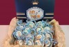 Меденки за бебешка погача! 12 или 24 бр. персонализирани меденки с надпис, име и пожелание, индивидуално опаковани от Сладкарница Джорджо Джани - thumb 1