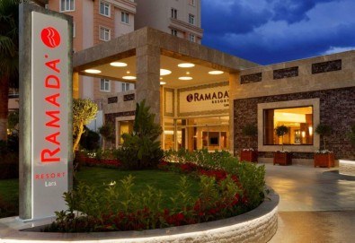Ultra all inclusive ваканция 2024 в Ramada Resort Lara 5*, Лара, Анталия! 7 нощувки, басейни, СПА, турска баня, сауна и транспорт от BelpregoTravel - Снимка