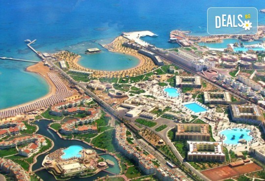 All inclusive почивка в Хургада, х-л Sunny Days El Palacio Resort SPA 4*! 7 нощувки, самолетни билети, трансфери, летищни такси, от Абакс - Снимка 1