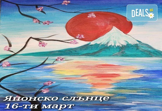 Арт събитие 3 часа рисуване с вино в Първото Екзотично Студио АРТ ВИНО 8 - Снимка 11