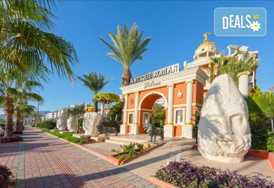 Ultra All Inclusive ваканция 2024 в Antique Roman Palace 5*, Алания, Анталия! 7 нощувки, басейни, сауна, турска баня, анимация и транспорт от Belprego Travel - Снимка 2