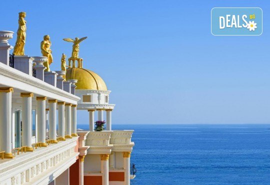 Ultra All Inclusive ваканция 2024 в Antique Roman Palace 5*, Алания, Анталия! 7 нощувки, басейни, сауна, турска баня, анимация и транспорт от Belprego Travel - Снимка 1