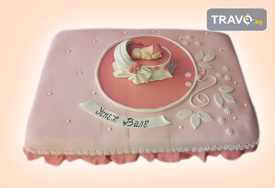 Честито бебе! Торта за изписване от родилния дом, за 1-ви рожден ден или за прощъпулник от Сладкарница Джорджо Джани - Снимка 33