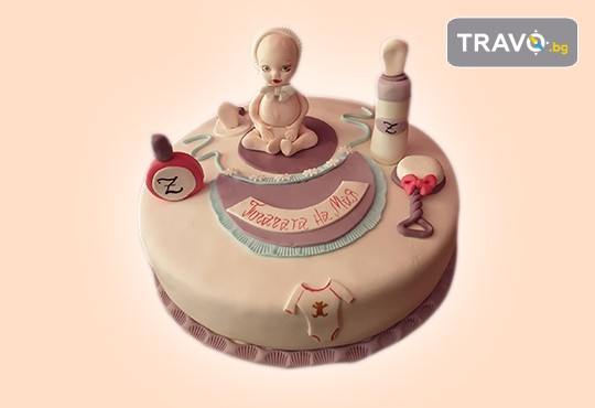 Честито бебе! Торта за изписване от родилния дом, за 1-ви рожден ден или за прощъпулник от Сладкарница Джорджо Джани - Снимка 20