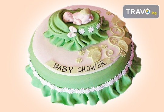 Честито бебе! Торта за изписване от родилния дом, за 1-ви рожден ден или за прощъпулник от Сладкарница Джорджо Джани - Снимка 15