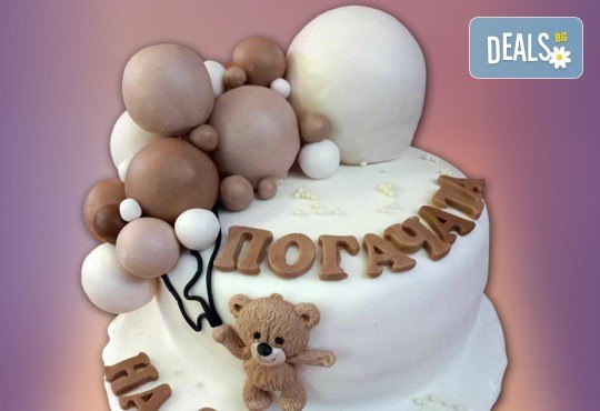 3D торта с декоративни топки 25 или 30 парчета от Сладкарница Джорджо Джани - Снимка 12