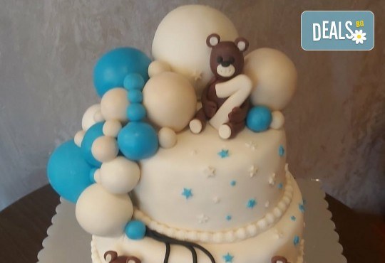 3D торта с декоративни топки 25 или 30 парчета от Сладкарница Джорджо Джани - Снимка 13