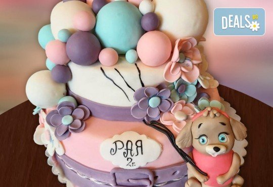 3D торта с декоративни топки 25 или 30 парчета от Сладкарница Джорджо Джани - Снимка 4