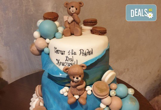 3D торта с декоративни топки 25 или 30 парчета от Сладкарница Джорджо Джани - Снимка 9