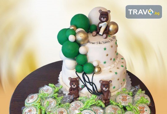 3D торта с декоративни топки 25 или 30 парчета от Сладкарница Джорджо Джани - Снимка 6
