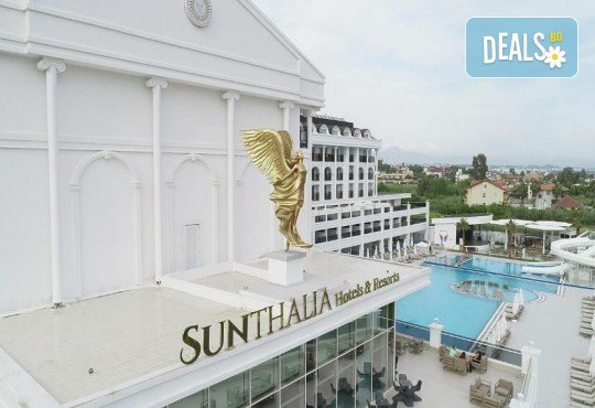Ultra all inclusive ваканция в хотел Sunthalia Hotels & Resorts 5*, Сиде, Анталия! 7 нощувки, басейни, СПА, безплатно за дете до 6.99 г. и транспорт от BelpregoTravel - Снимка 2