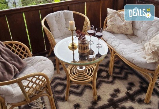 Романтика и релакс във Вила Панорама 3, с.Лещен! 1 Нощувка за двама в самостоятелна вила, оборудвана кухня, джакузи, барбекю, камина, собствен самостоятелен двор и отделен вход, - Снимка 34