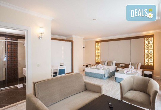Неустоимо ULTRA ALL INCLUSIVE предложение! Пет звездна морска ваканция в CONCORDIA CELES HOTEL 5*,Алания, Анталия! Включен транспорт, сауна, турска баня, фитнес, детски клуб и басейни, безплатно за дете до 10.99 г. от BelpregoTravel - Снимка 11
