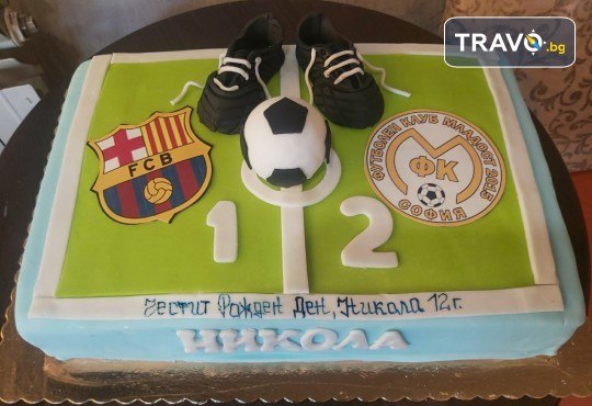 За спорта! Торти за футболни фенове, геймъри и почитатели на спорта от Сладкарница Джорджо Джани - Снимка 3