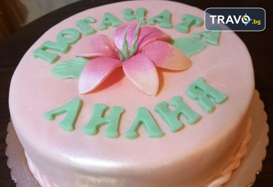 Торта с цветя! Празнична 3D торта с пъстри цветя, дизайн на Сладкарница Джорджо Джани - Снимка 1