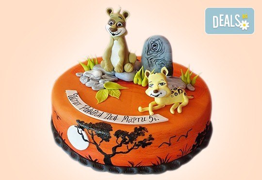 За момчета! Детска 3D торта за момчета с коли и герои от филмчета с ръчно моделирана декорация от Сладкарница Джорджо Джани - Снимка 18