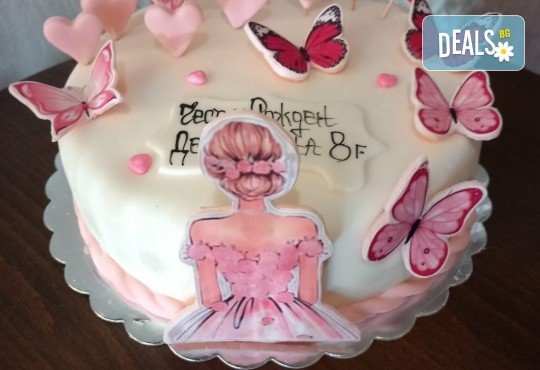 Торта за принцеси! Торти за момичета с 3D дизайн с еднорог или друг приказен герой от сладкарница Джорджо Джани - Снимка 11