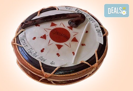 Голяма 3D Торта на традициите за почитателите на българския фолклор, 25 парчета от Сладкарница Джорджо Джани - Снимка 10